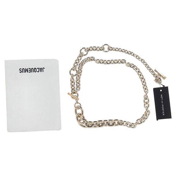 Jacquemus Le Noli Belt in Gold Brass - Picture 1 of 3